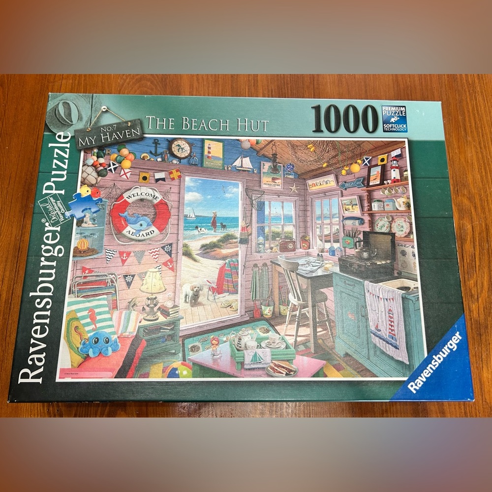 Ravensburger The Beach Hut Puzzle-My Haven series No. 7